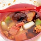 豆腐火腿菇笋汤